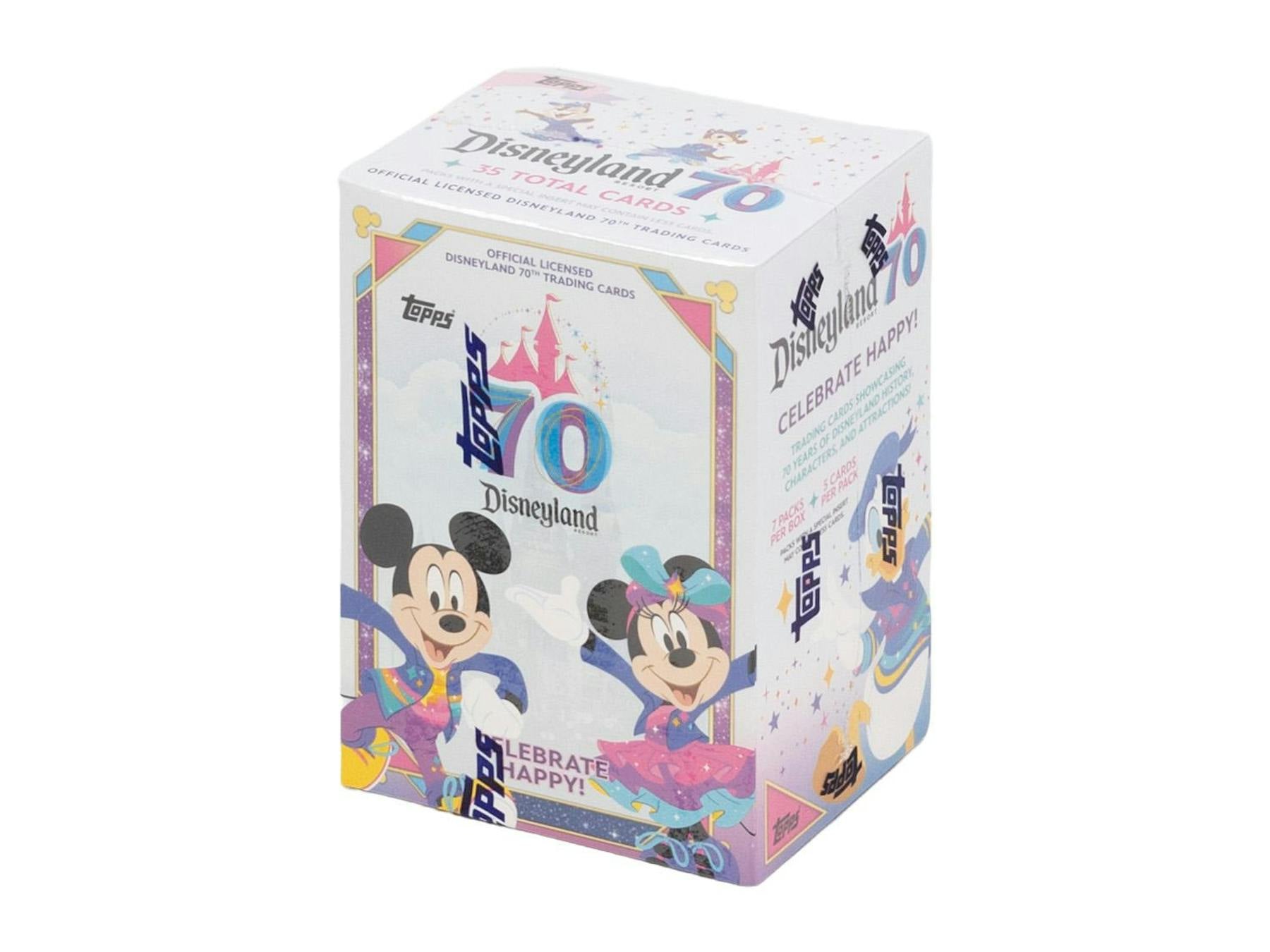 2025 Topps Disneyland 70th Anniversary 7-Pack Blaster 40-Box Case (3/13)