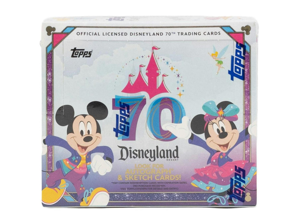 2025 Topps Disneyland 70th Anniversary Hobby Pack (3/13)