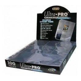 Ultra Pro Platinum Series Hologram 9-Pocket Hologram Pages (100ct) Sealed