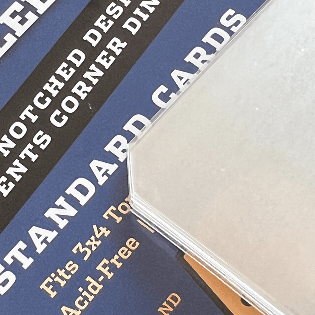 CBG Soft Sleeves (Standard Notched) for Trading Cards (100ct Pack)