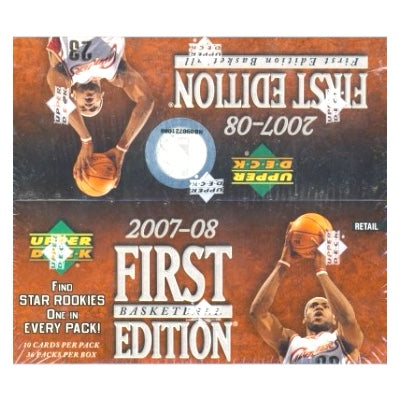 2007-08 Upper Deck First Edition Basketball Pack