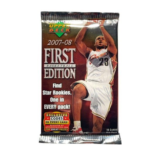 2007-08 Upper Deck First Edition Basketball Pack