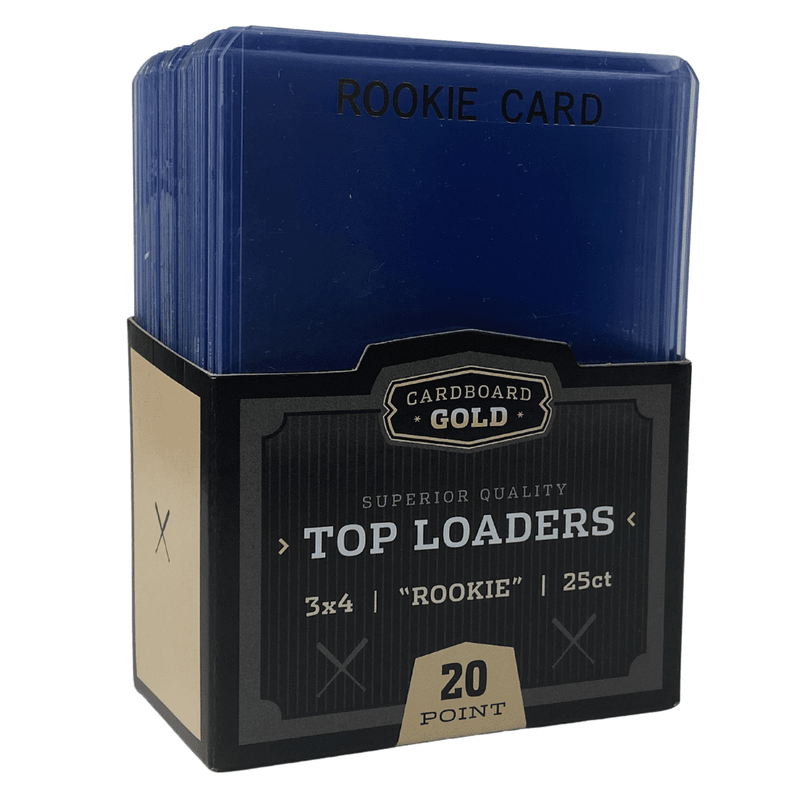 CBG Top Loaders 20pt Standard “Rookie Card” (25ct Pack)