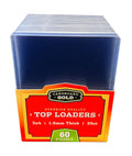 CBG Top Loaders for 60pt Trading Cards (25ct Pack)