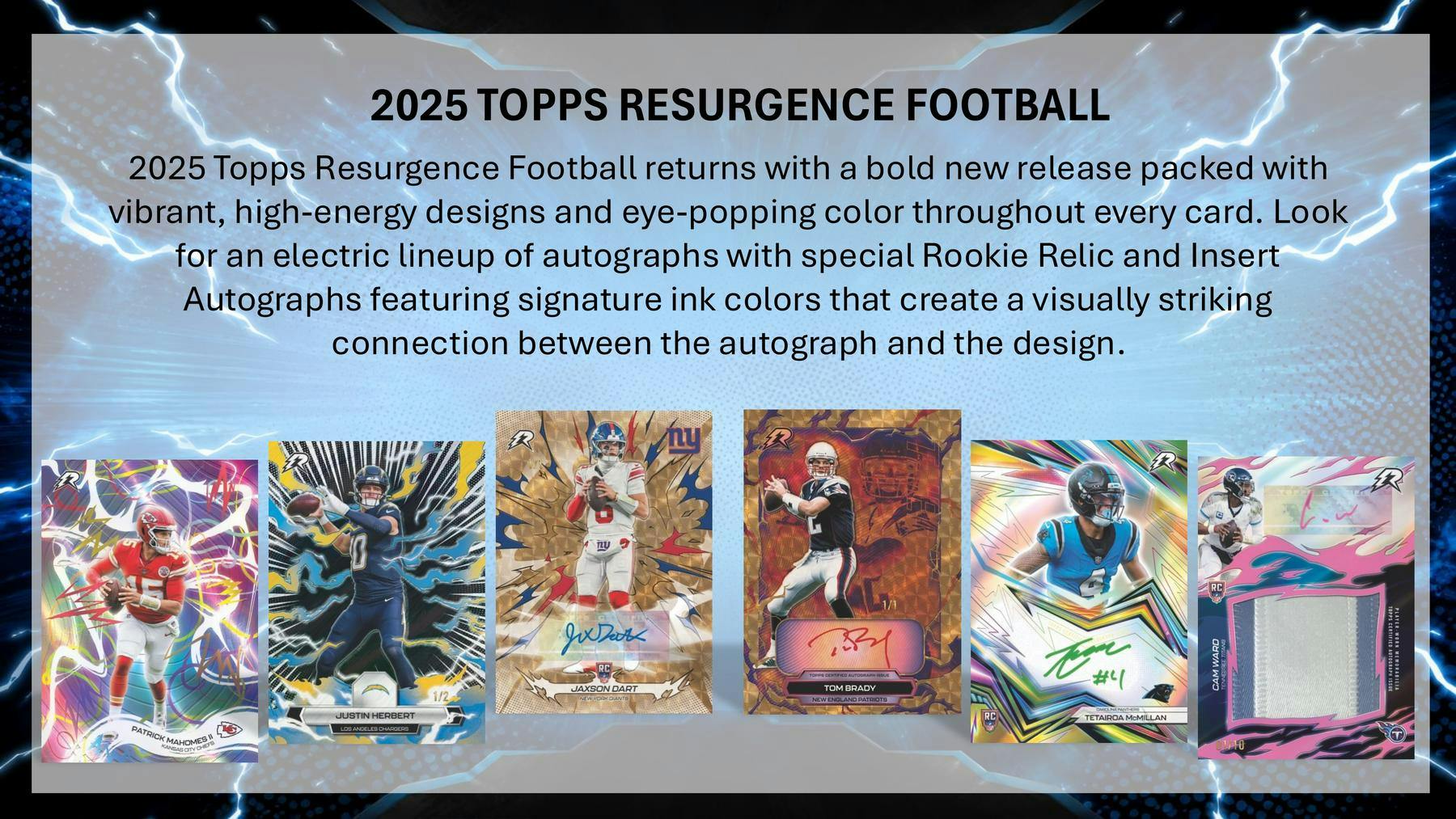2025 Topps Resurgence Football Hobby Box (Presell 7/31)