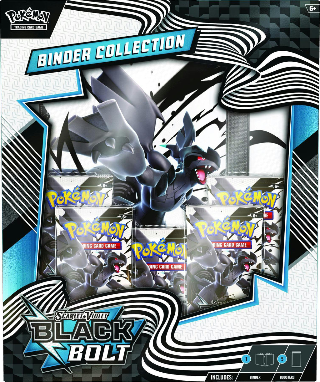 Pokémon TCG: Scarlet & Violet - Black Bolt Binder Collection Box