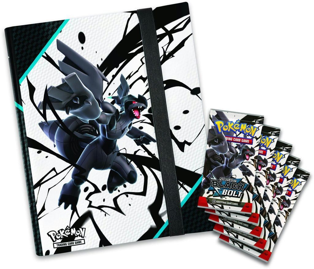 Pokémon TCG: Scarlet & Violet - Black Bolt Binder Collection Box