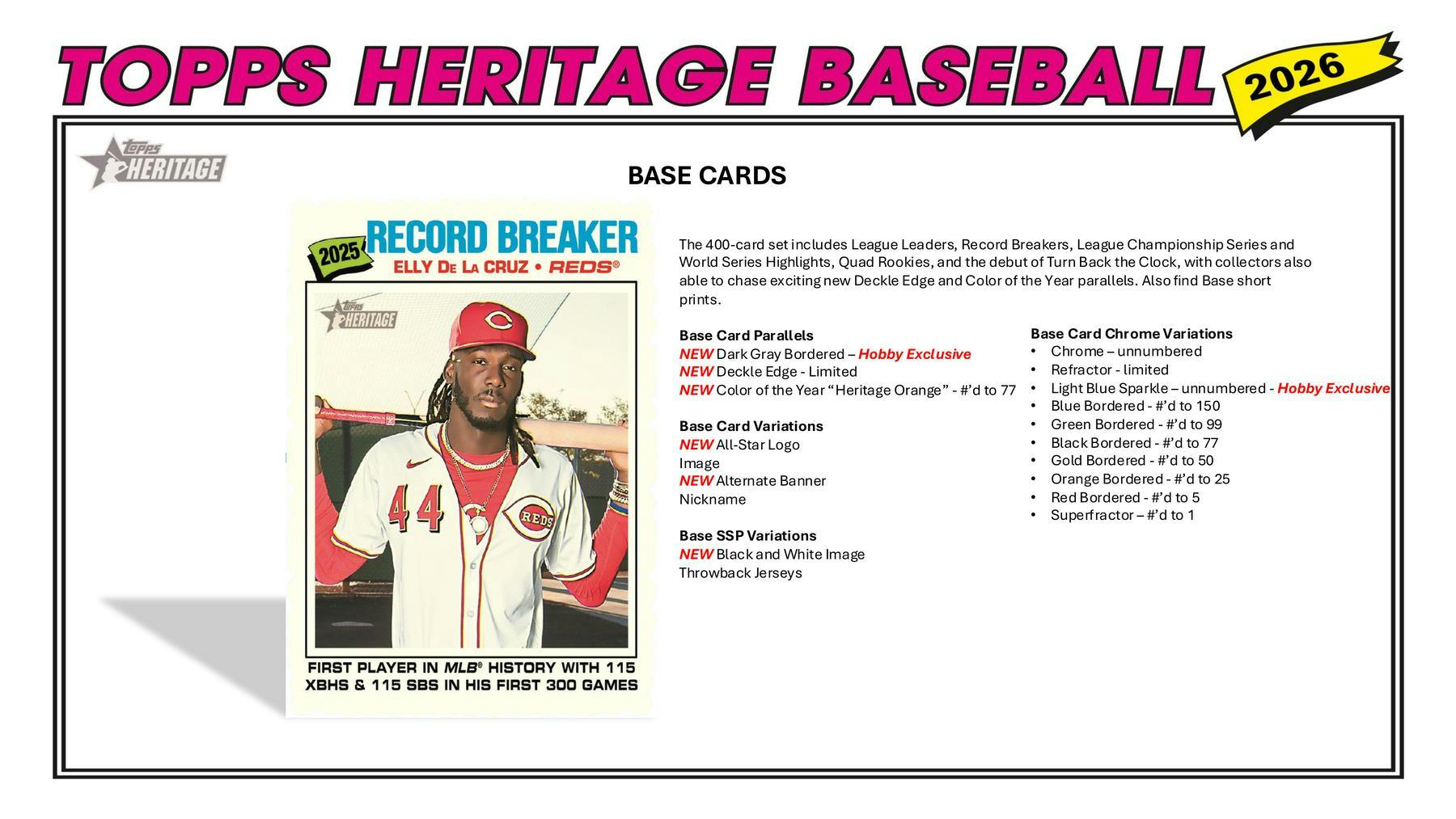 2026 Topps Heritage Baseball Hobby Pack (3/18)