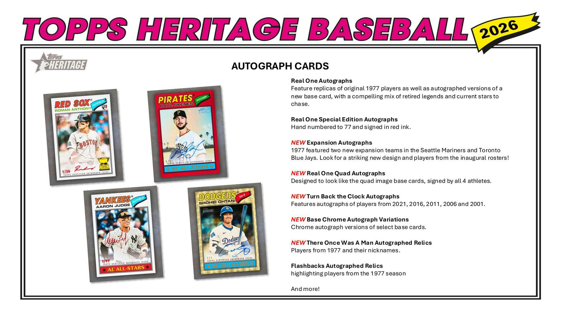 2026 Topps Heritage Baseball Hobby Pack (3/18)