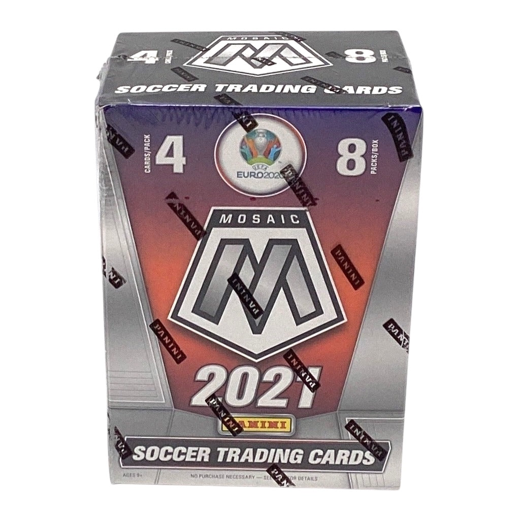 2020-21 Panini Mosaic UEFA Soccer 8-Pack Blaster Box
