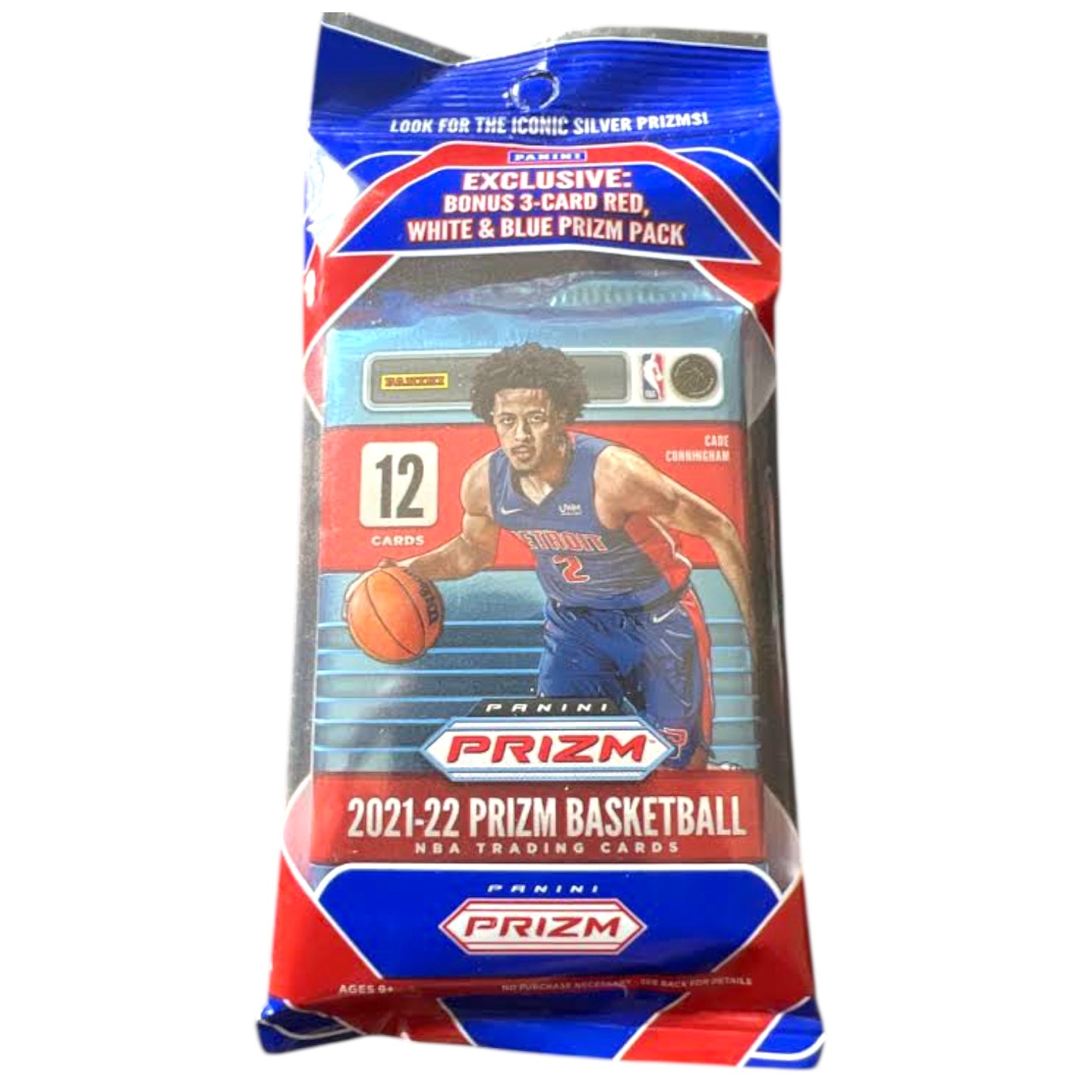 2021-22 Panini Prizm NBA Basketball 15-Card Fat Value Cello Pack