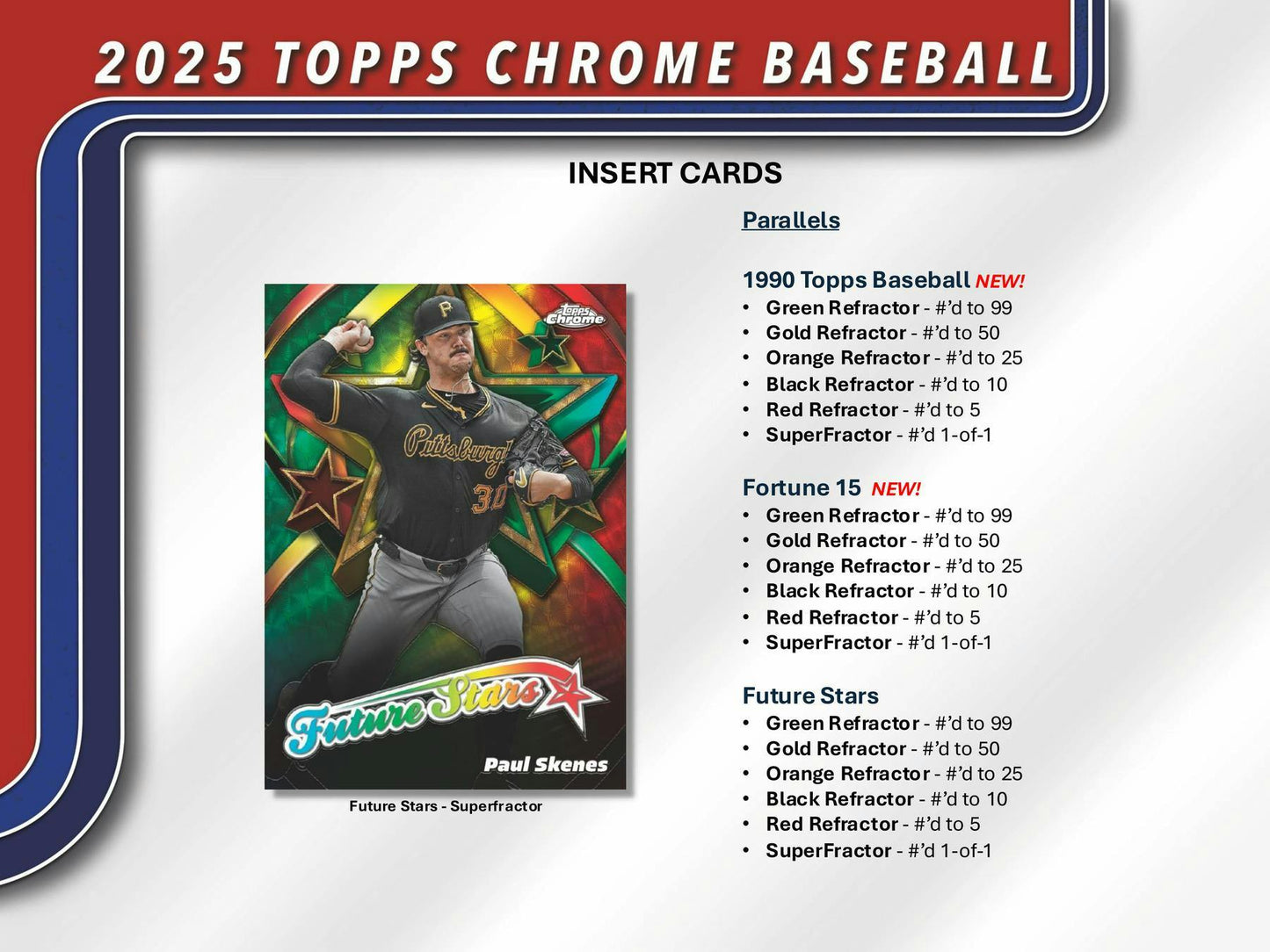 2025 Topps Chrome Baseball Hobby Pack (7/23)