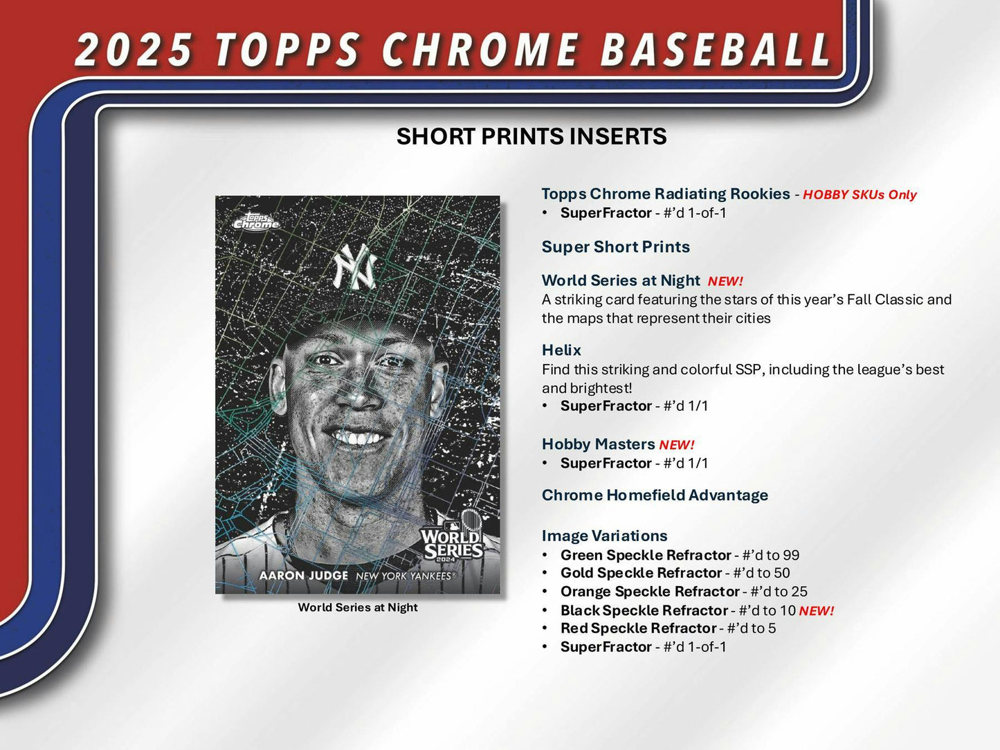 2025 Topps Chrome Baseball Hobby Pack (7/23)