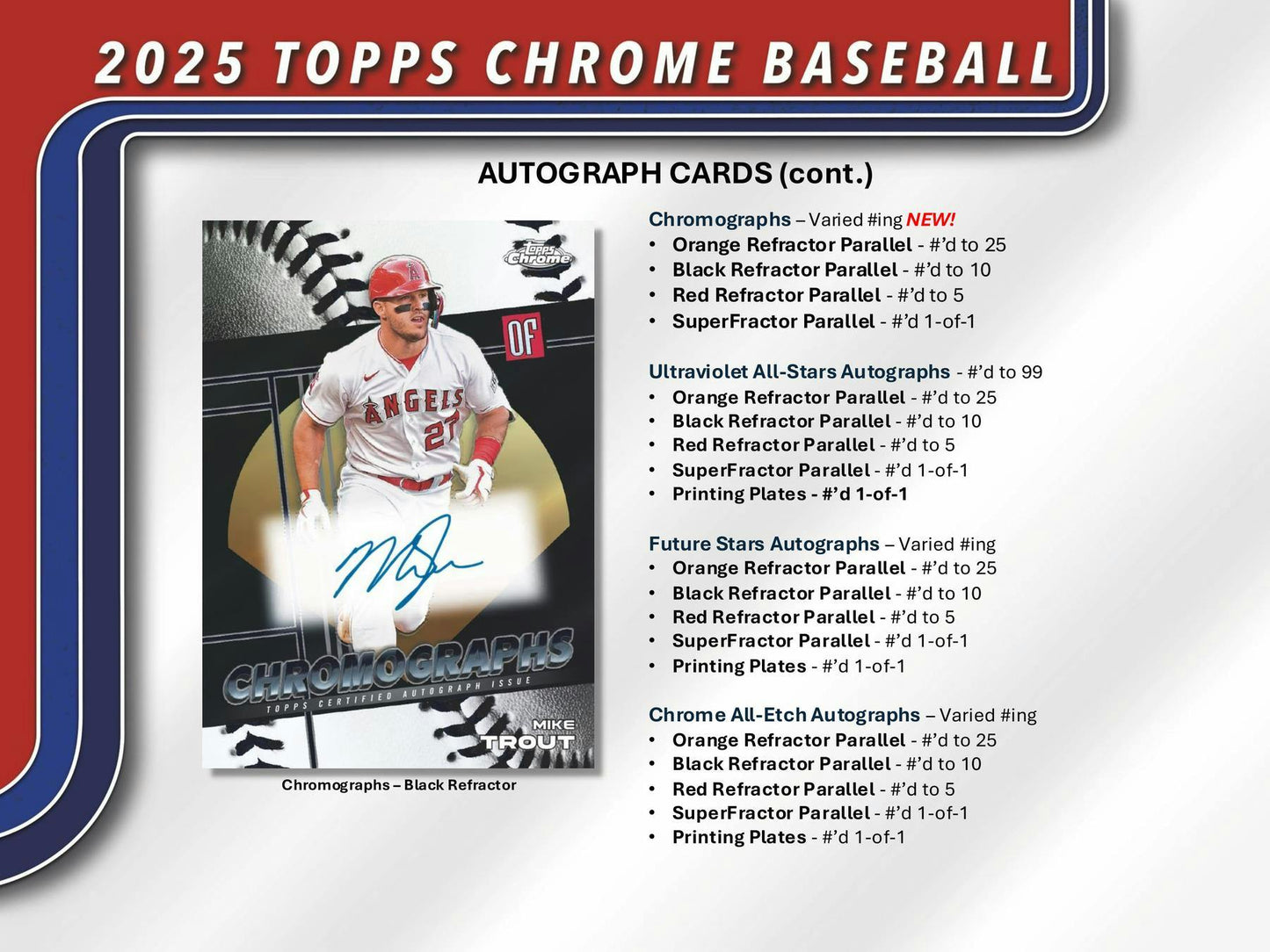 2025 Topps Chrome Baseball Hobby Pack (7/23)