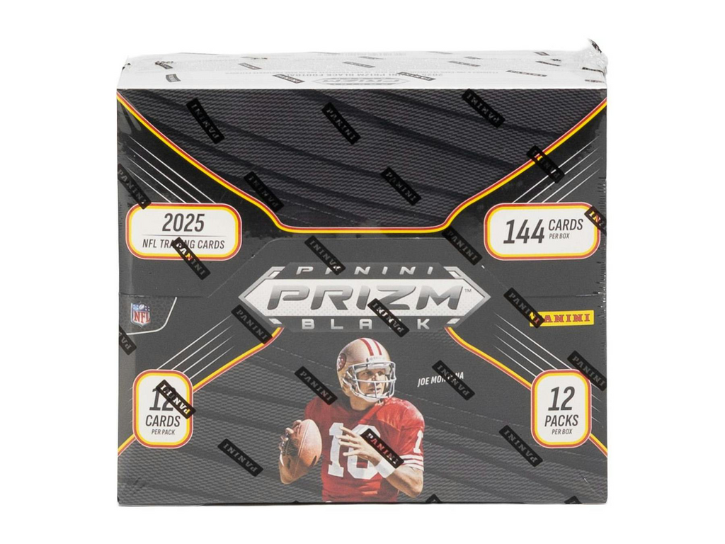 2025 Panini Prizm Black Football Hobby Box