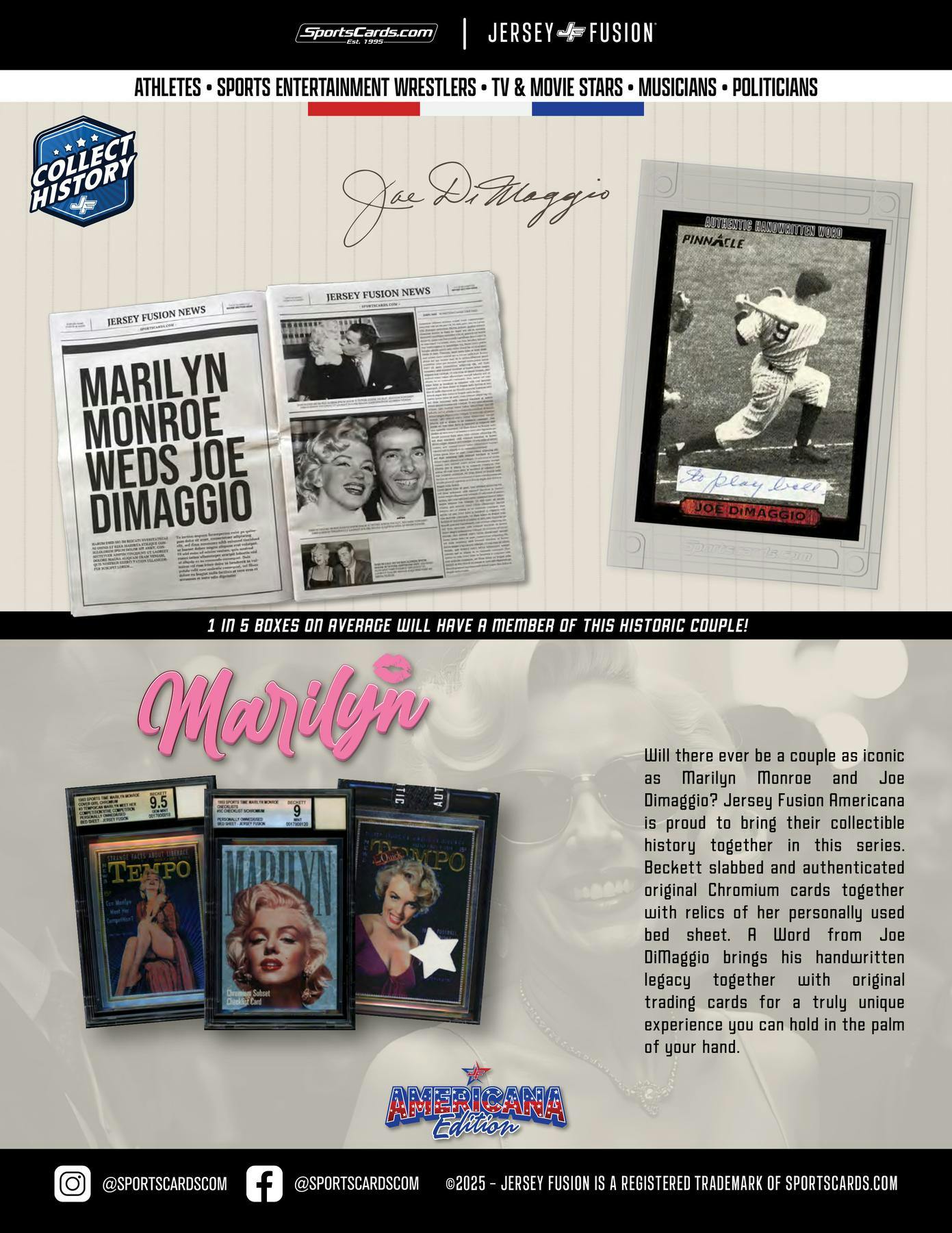 2025 Jersey Fusion Americana Edition Hobby Box