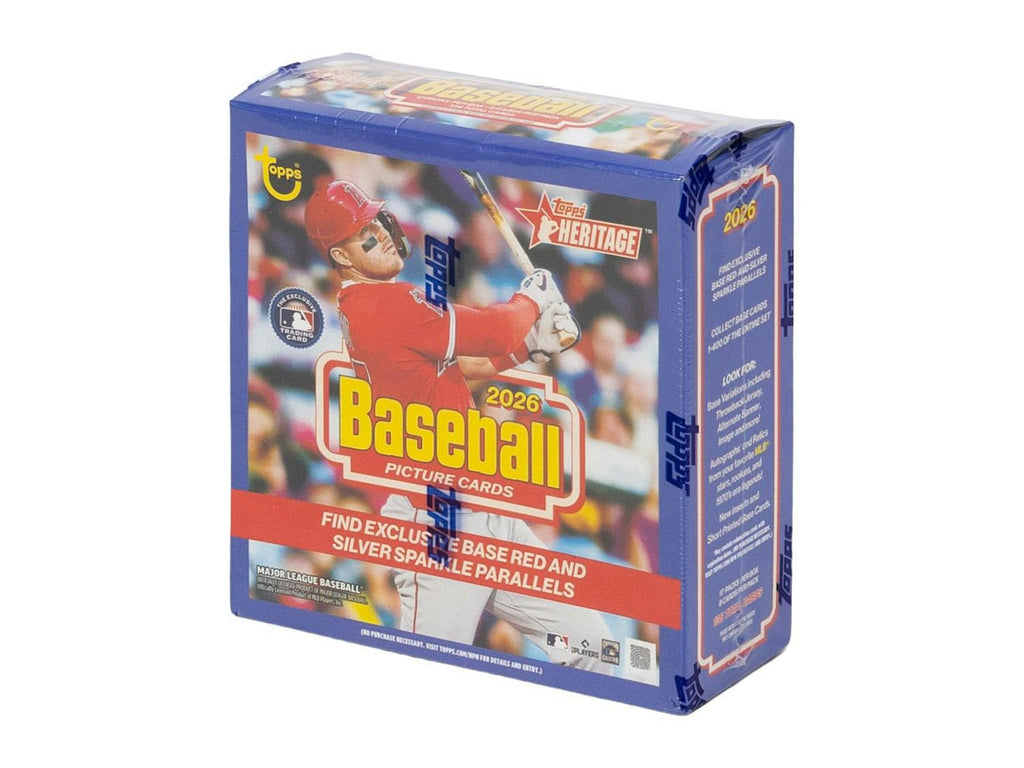 2026 Topps Heritage Baseball Mega Box (3/18)