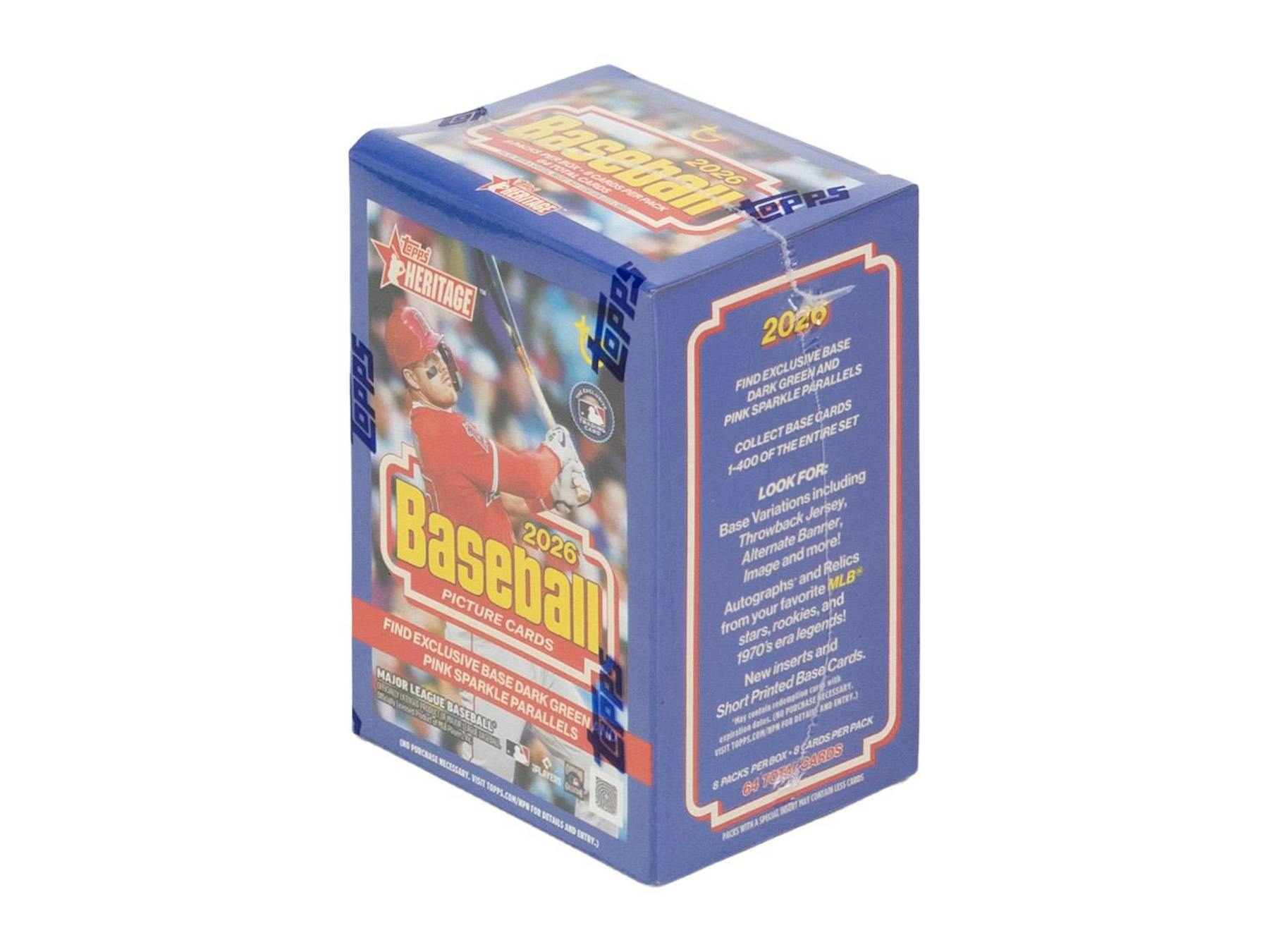 2026 Topps Heritage Baseball Blaster Box