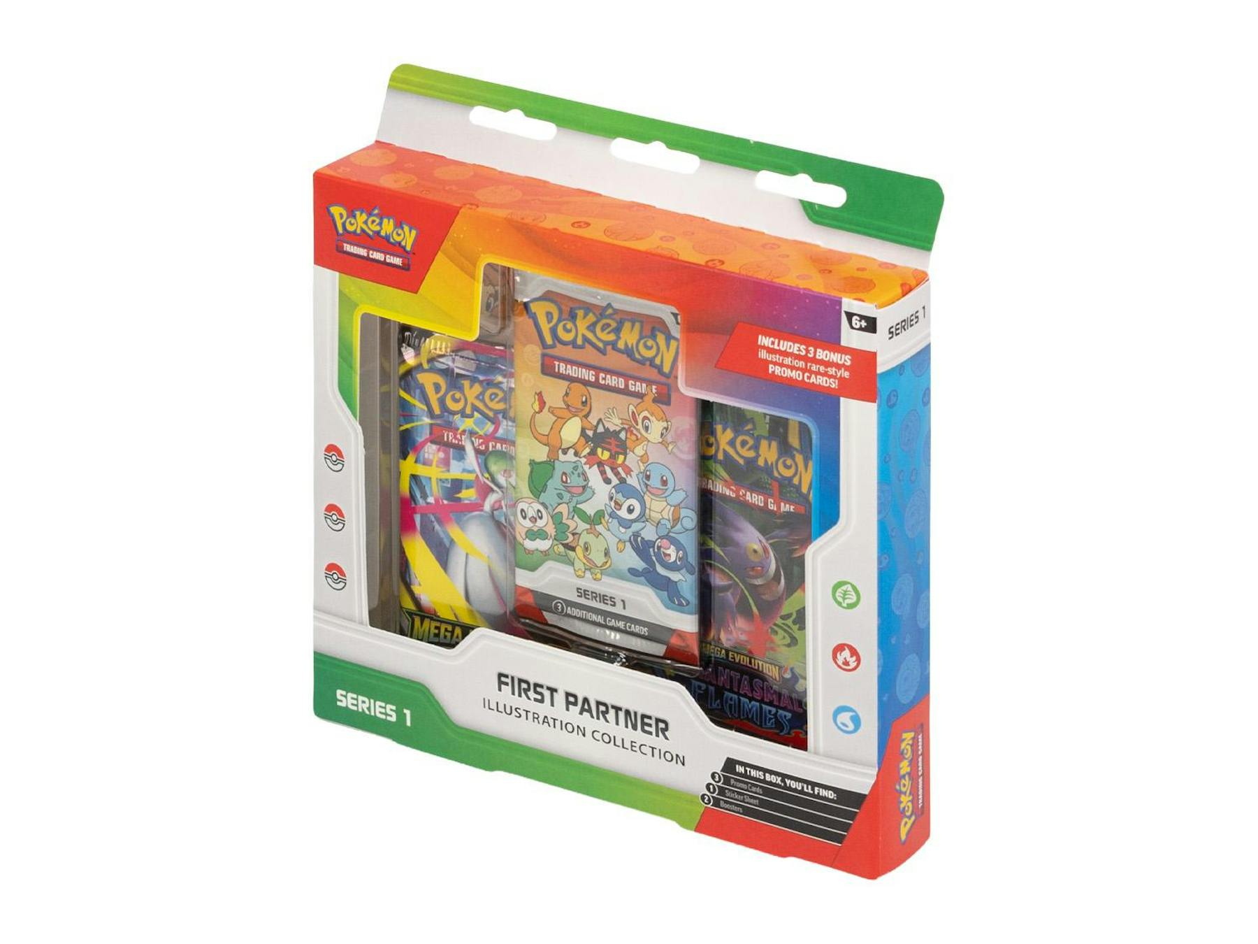 pokemon generation 1 booster box Pokémon First Partner Illustration Collection Series 1 Box (3/20) – The SportsRoom