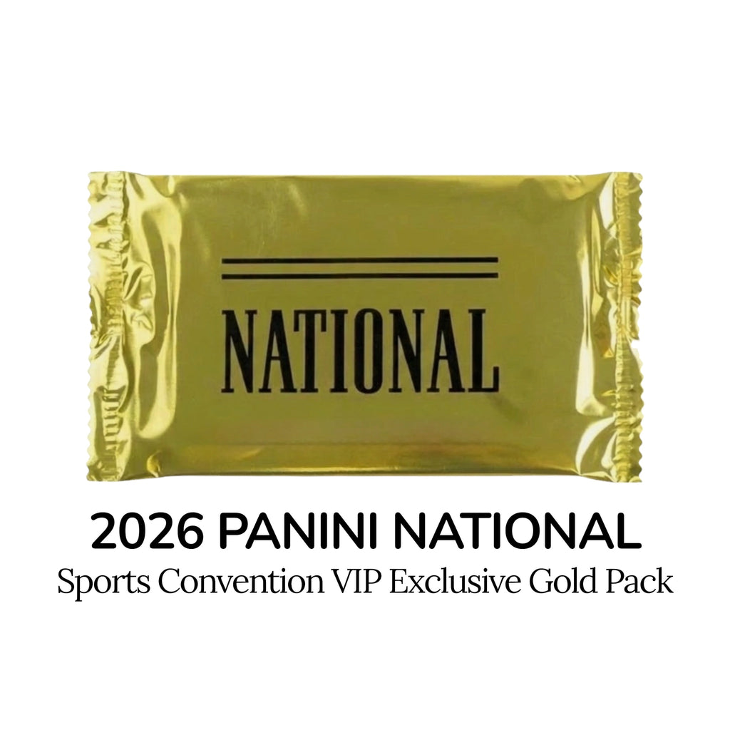 2026 Panini National Sports Collectors Convention NSCC VIP Exclusive Gold Pack 100-Pack Box (Presell 8/5)