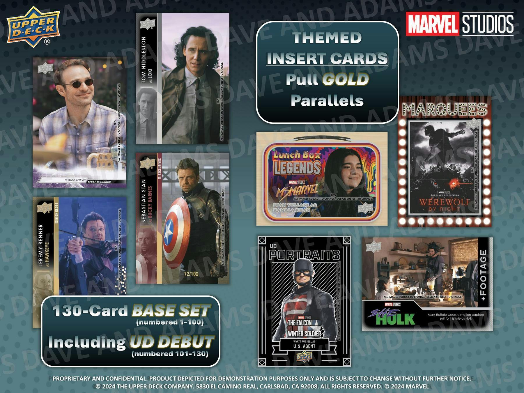 2024 Upper Deck Marvel Studios Series 1 Hobby Box