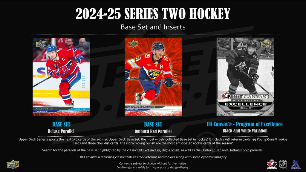 2024-25 Upper Deck Series 2 Hockey Hobby Box