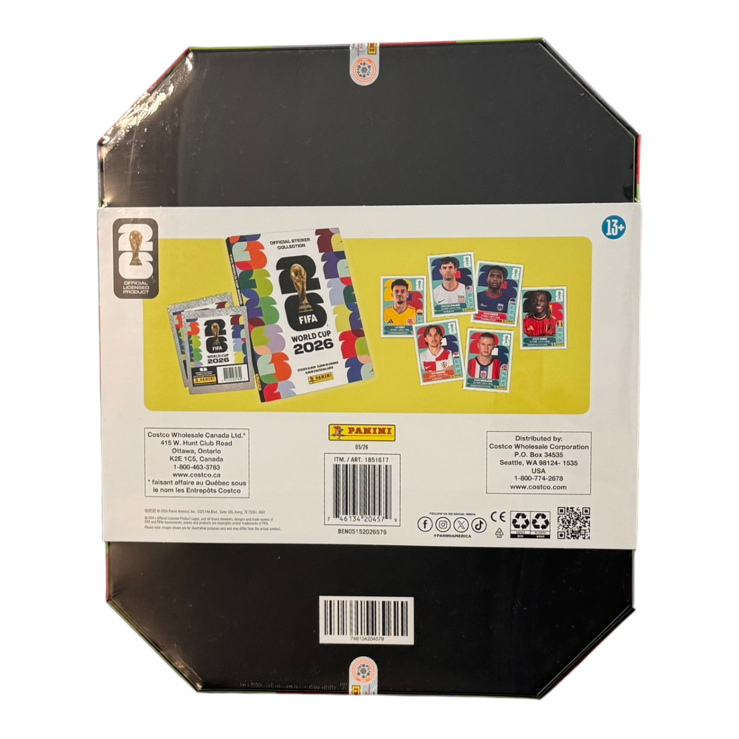 2026 Panini Soccer FIFA World Cup Sticker Stadium Box