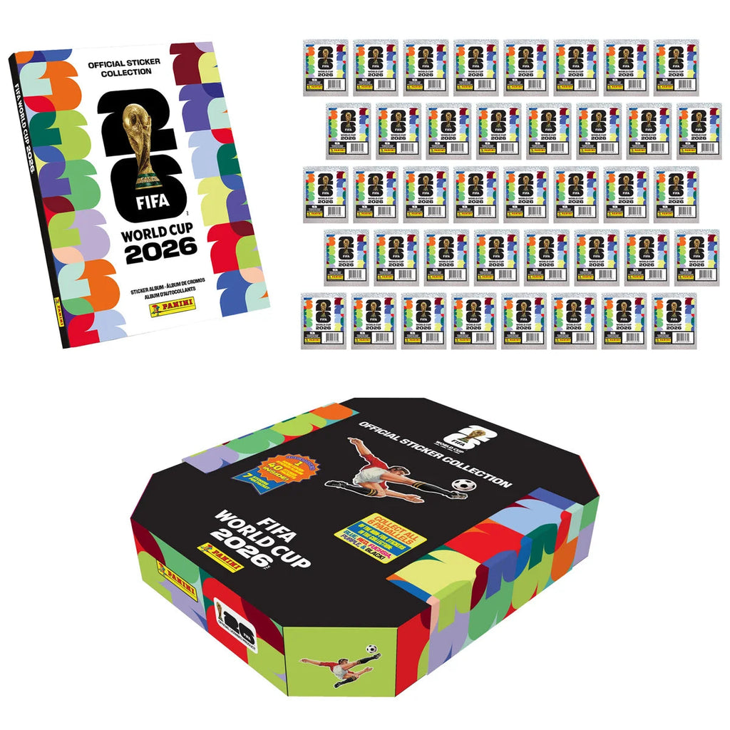 2026 Panini Soccer FIFA World Cup Sticker Stadium Box
