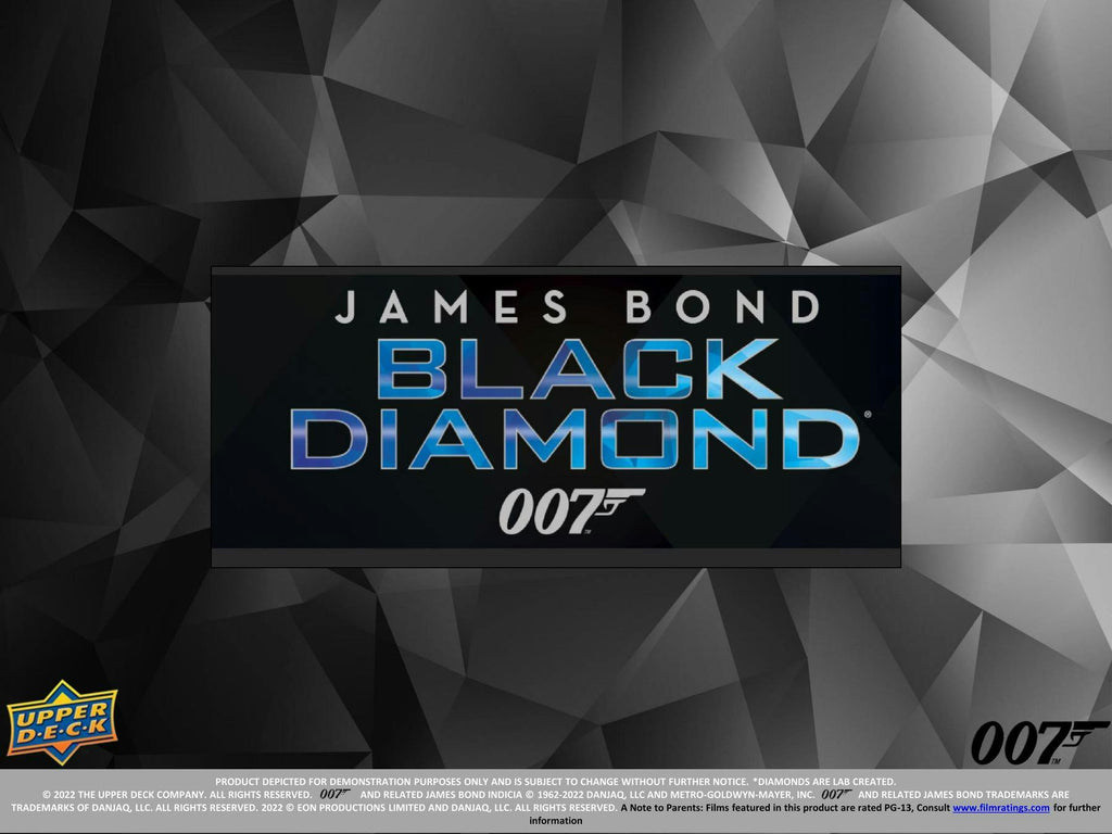 2023 Upper Deck James Bond Black Diamond