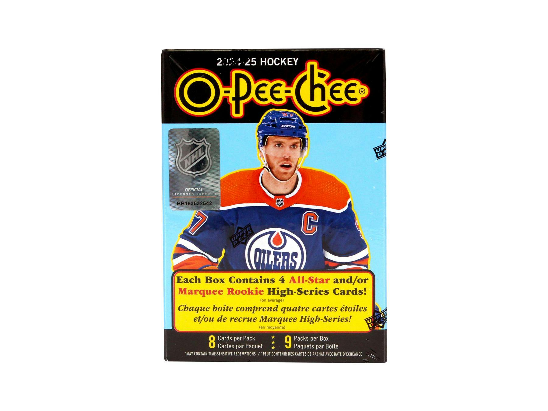 2024-25 Upper Deck O-Pee-Chee Hockey 9-Pack Blaster Box (3/5)