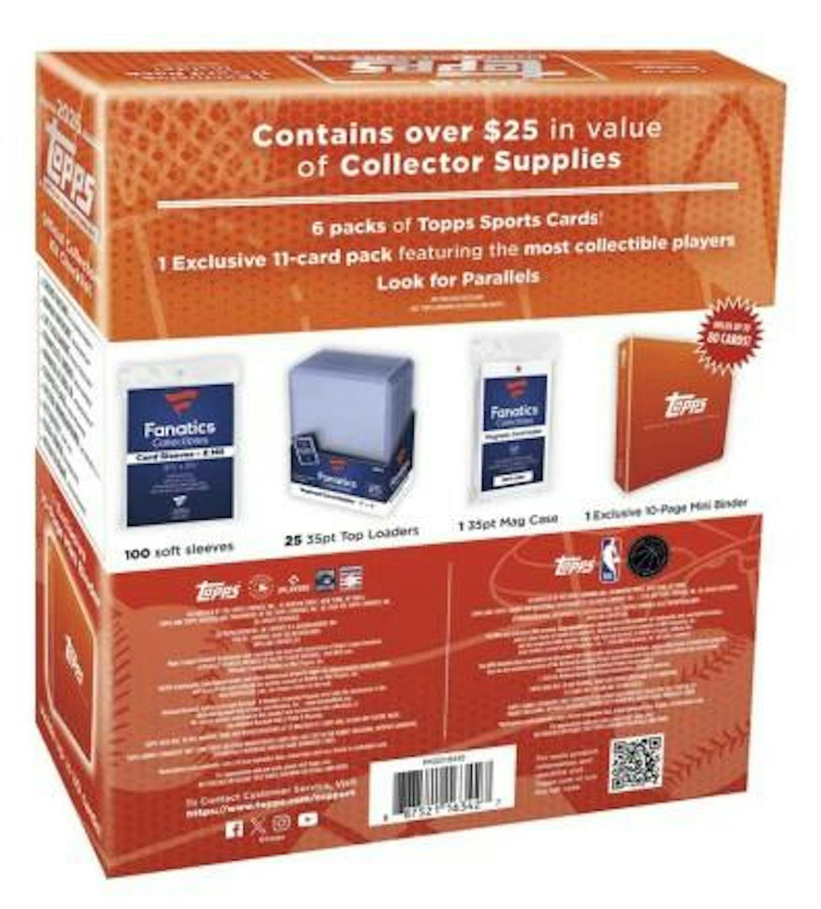 2026 Topps MLB x NBA Official Collector Kit Box
