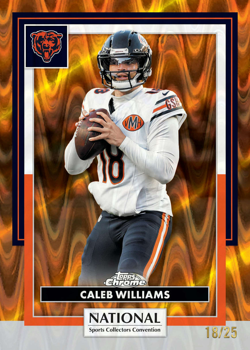 2026 Topps NFL NSCC Collection Box (National Sports Collectors Convention Exclusive!) (8/4)