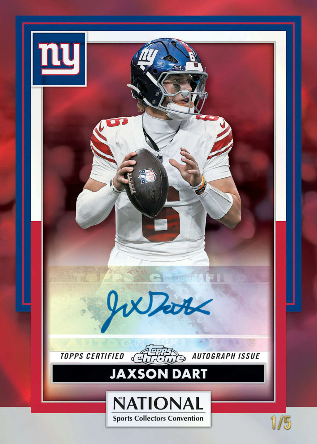 2026 Topps NFL NSCC Collection Box (National Sports Collectors Convention Exclusive!) (8/4)