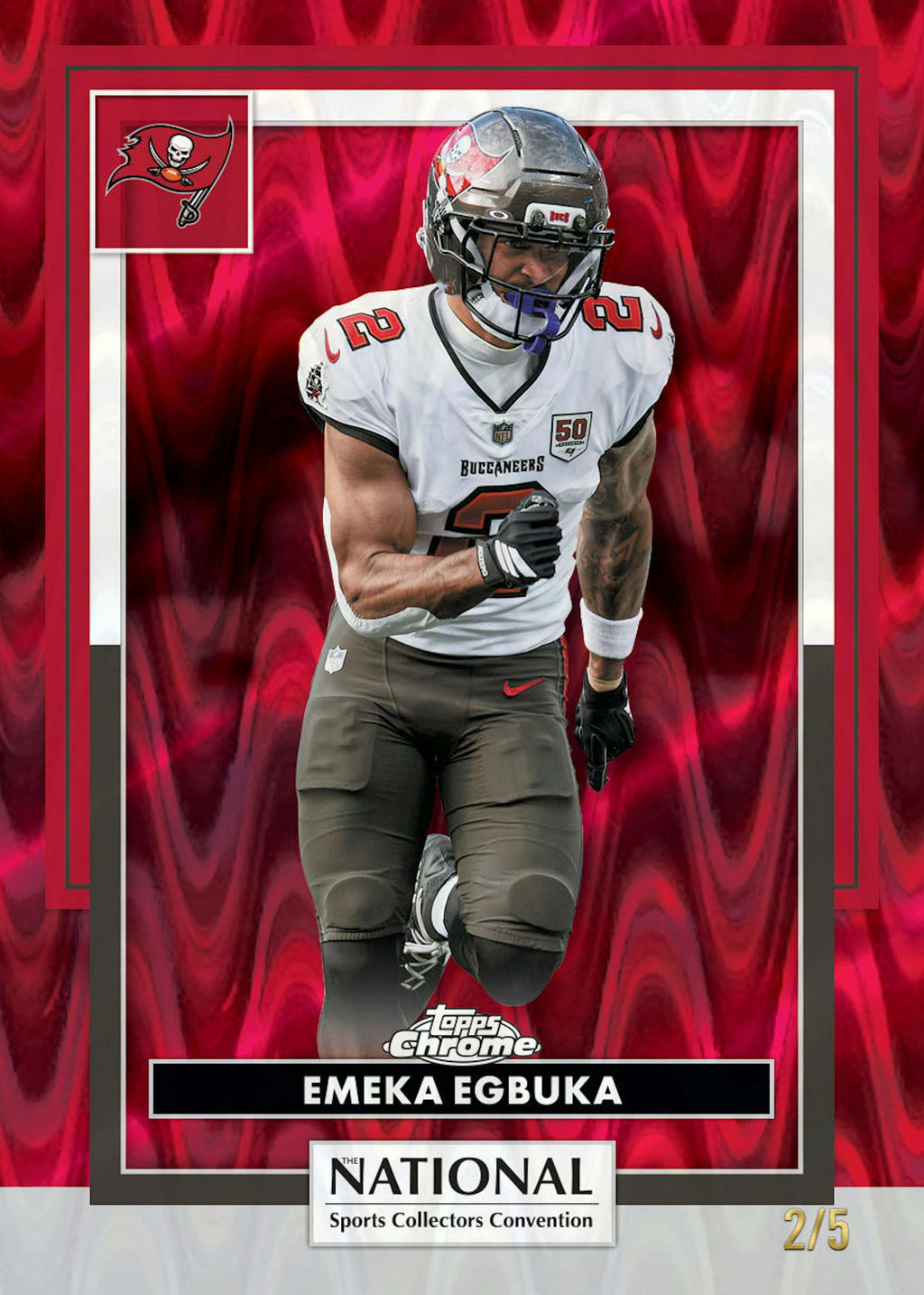 2026 Topps NFL NSCC Collection Box (National Sports Collectors Convention Exclusive!) (8/4)
