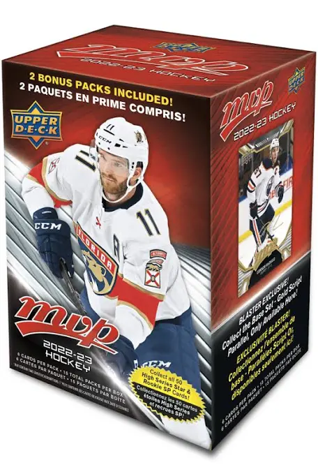 2022-23 Upper Deck MVP Hockey Blaster Box (9/21/22)