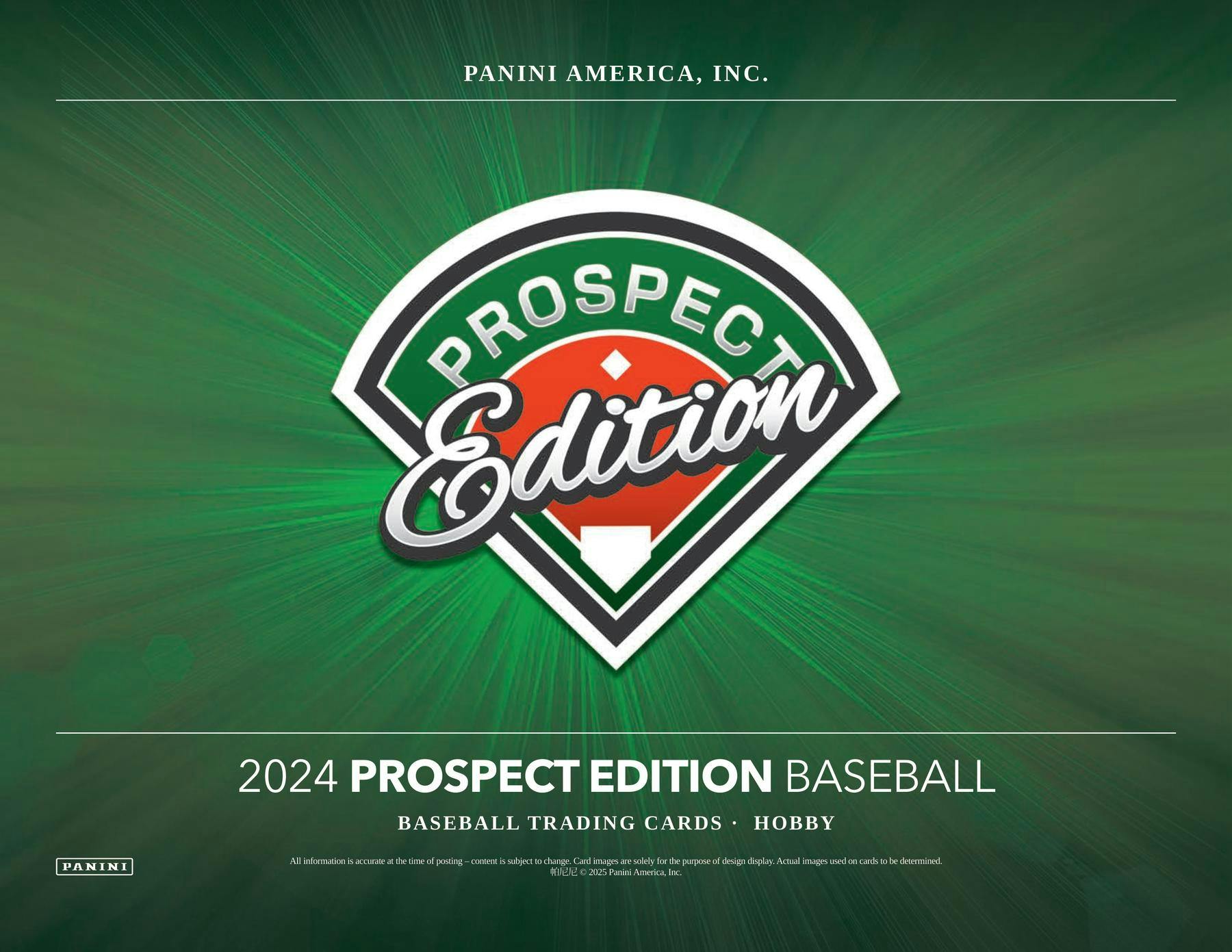 2024 Panini Prospect Edition Baseball Hobby Pack
