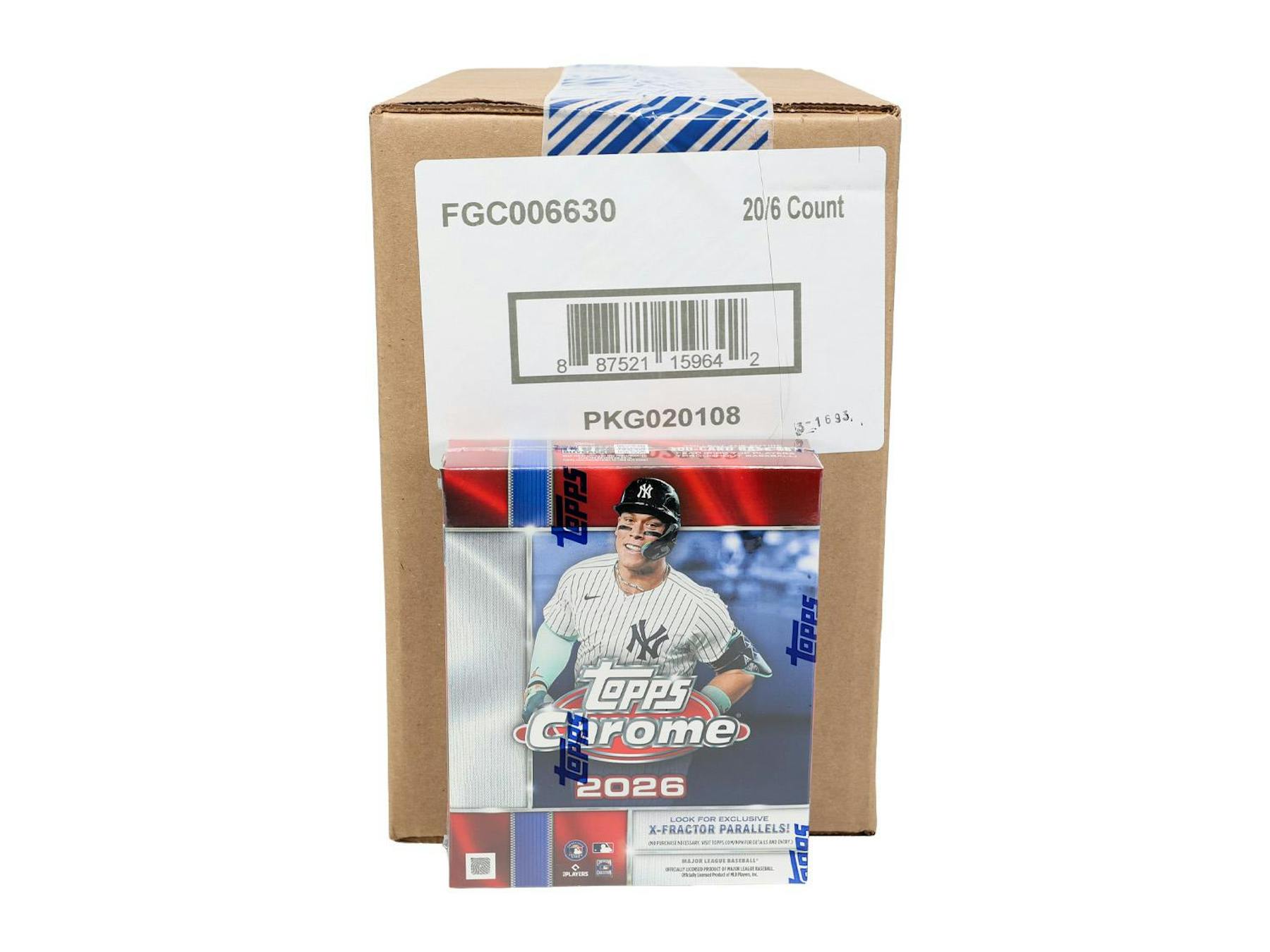 2026 Topps Chrome Baseball Mega 20-Box Case (Presell 8/5)