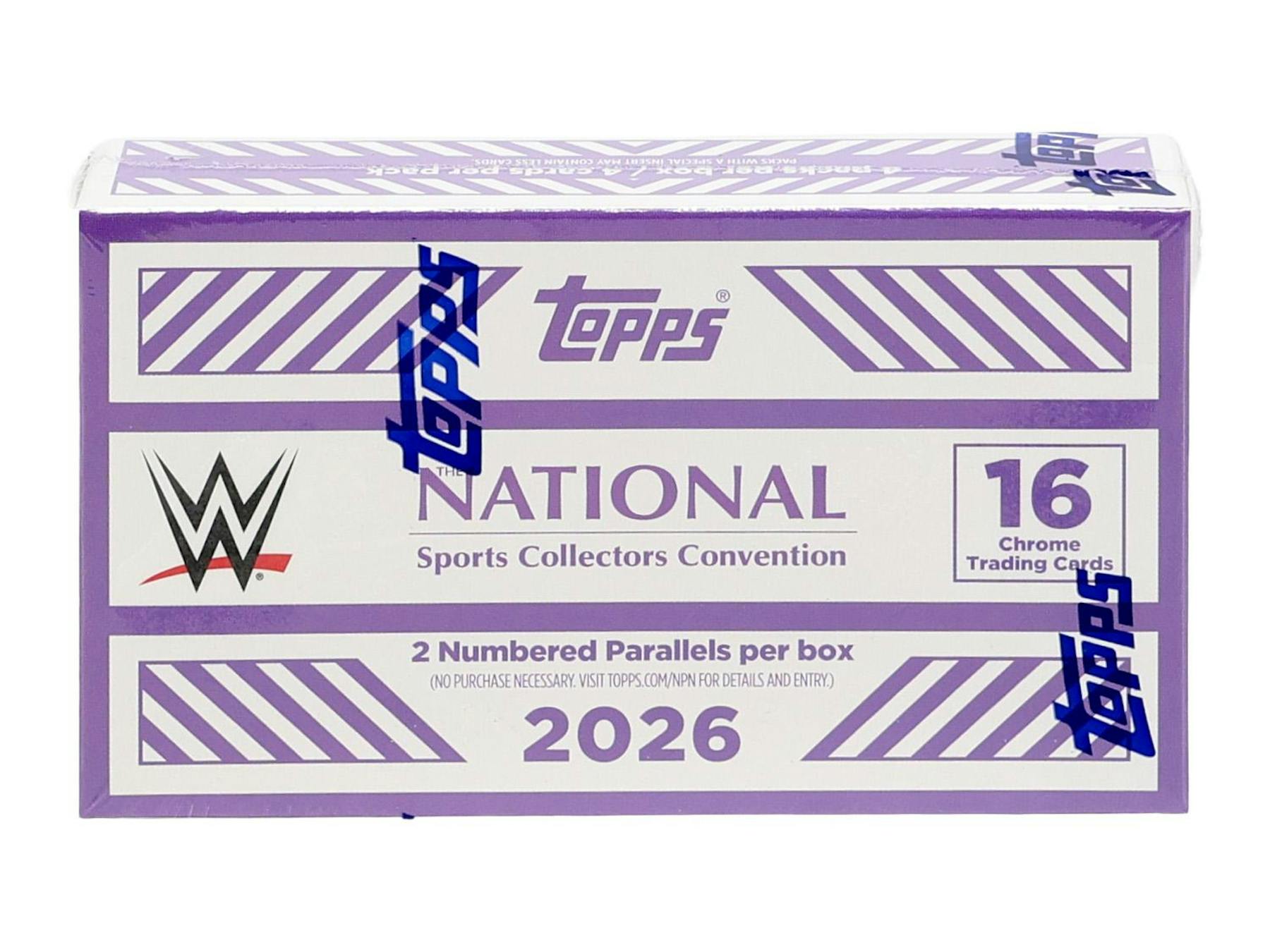 2026 Topps WWE Wrestling NSCC Collection Box (National Sports Collectors Convention Exclusive!) (8/5)