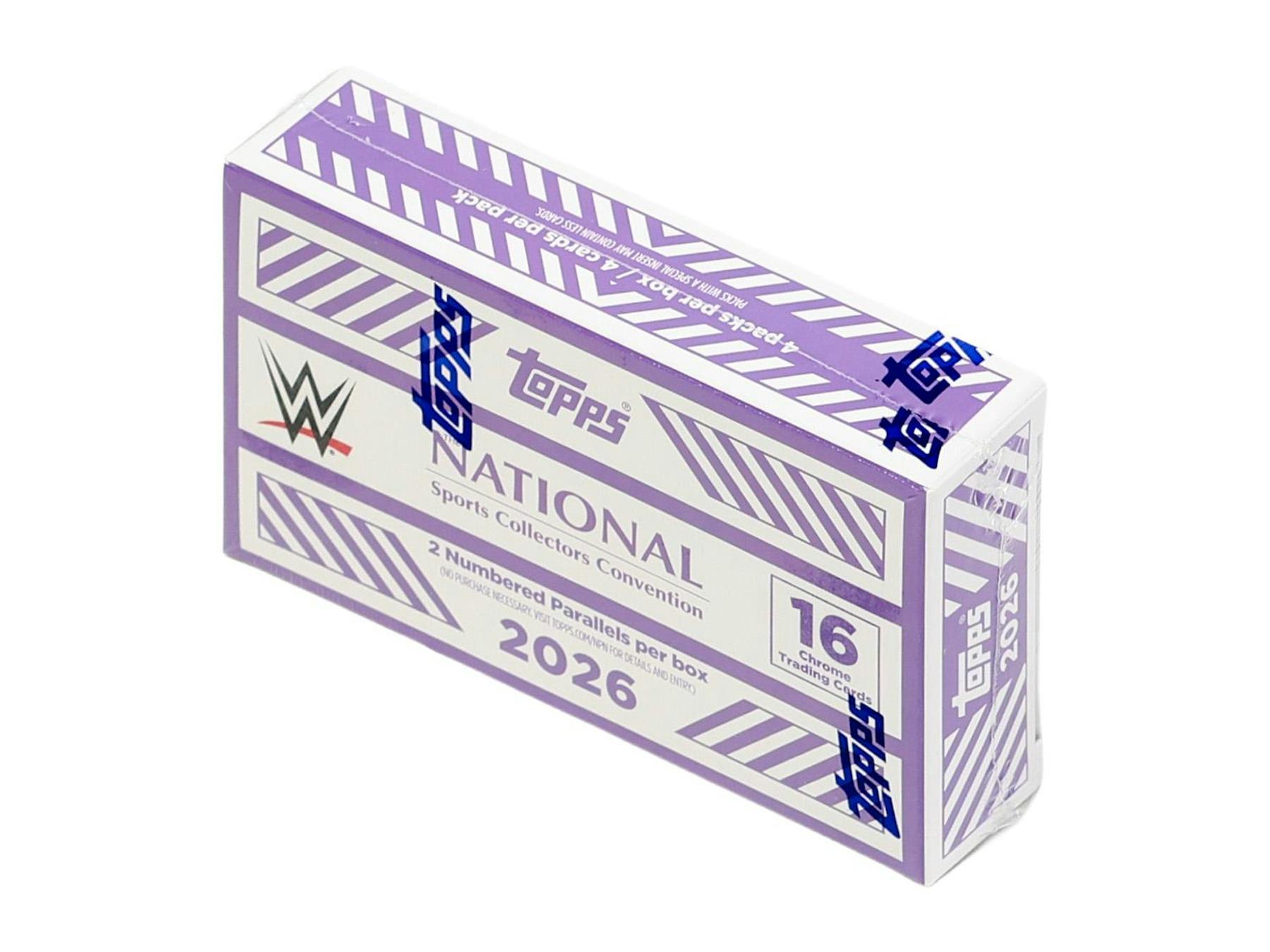 2026 Topps WWE Wrestling NSCC Collection Box (National Sports Collectors Convention Exclusive!) (8/5)