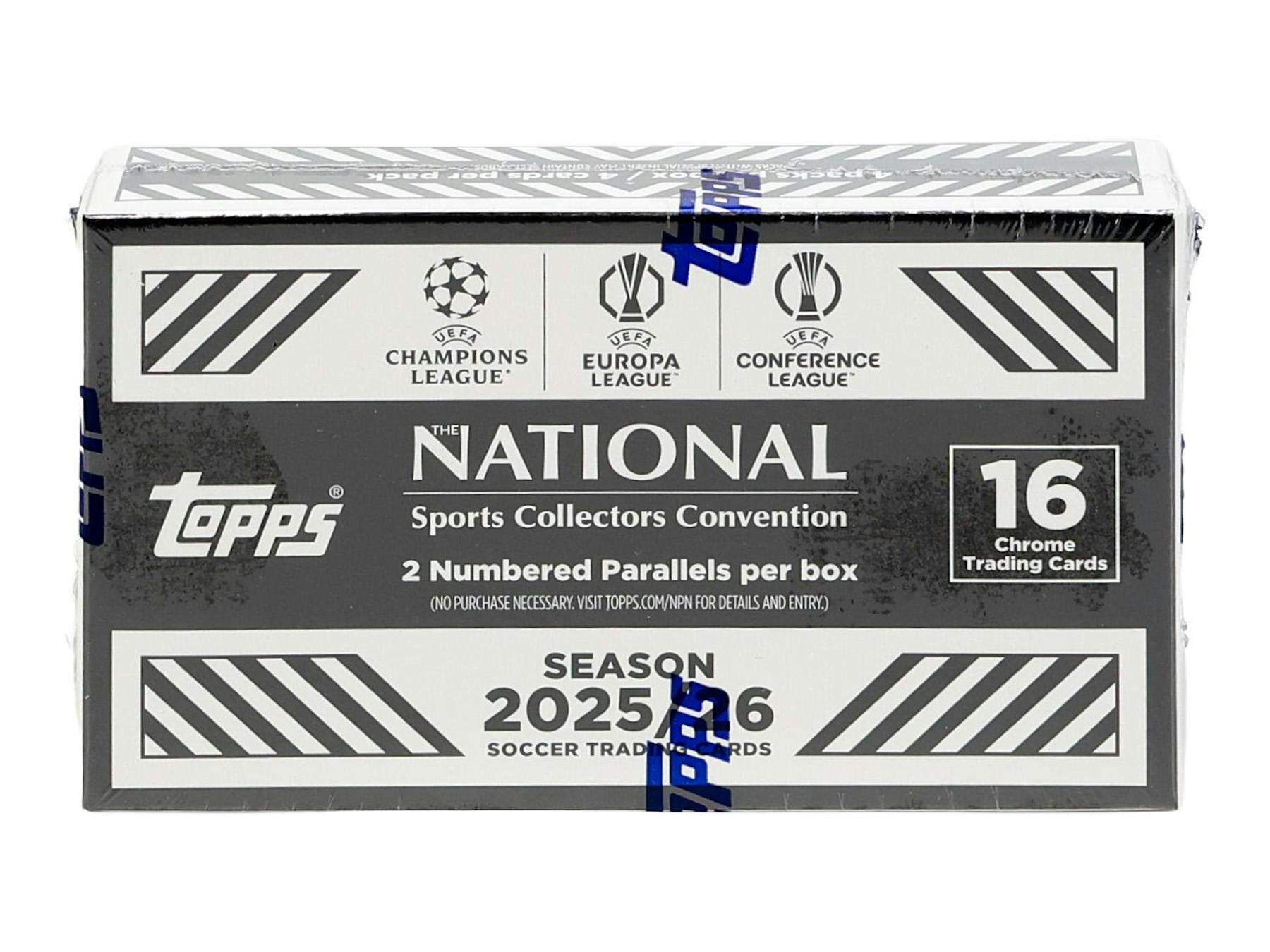 2026 Topps EUFA Soccer NSCC Collection Box (National Sports Collectors Convention Exclusive!) (8/5)
