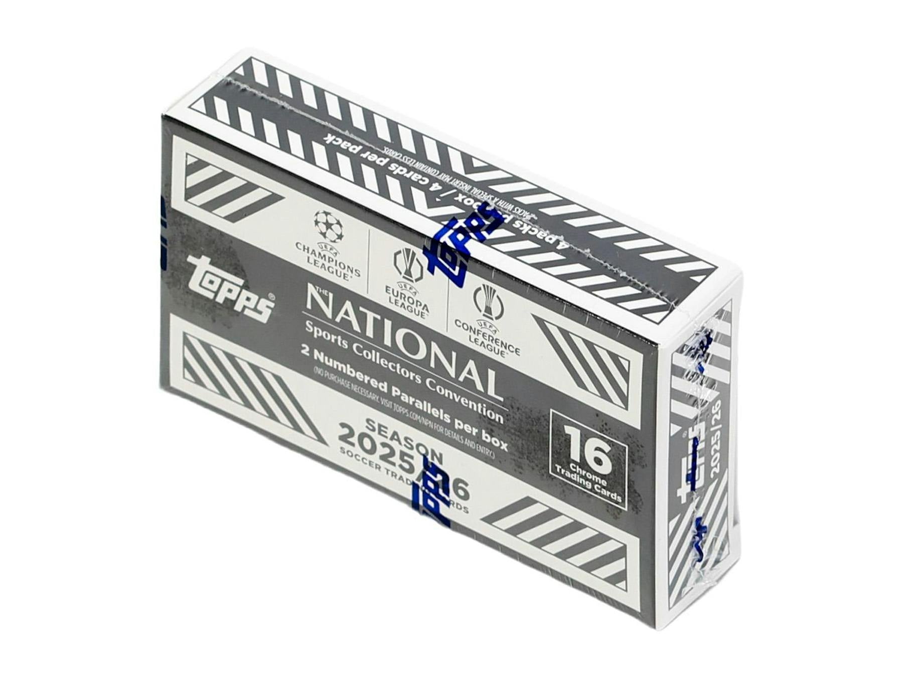 2026 Topps EUFA Soccer NSCC Collection Box (National Sports Collectors Convention Exclusive!) (8/5)