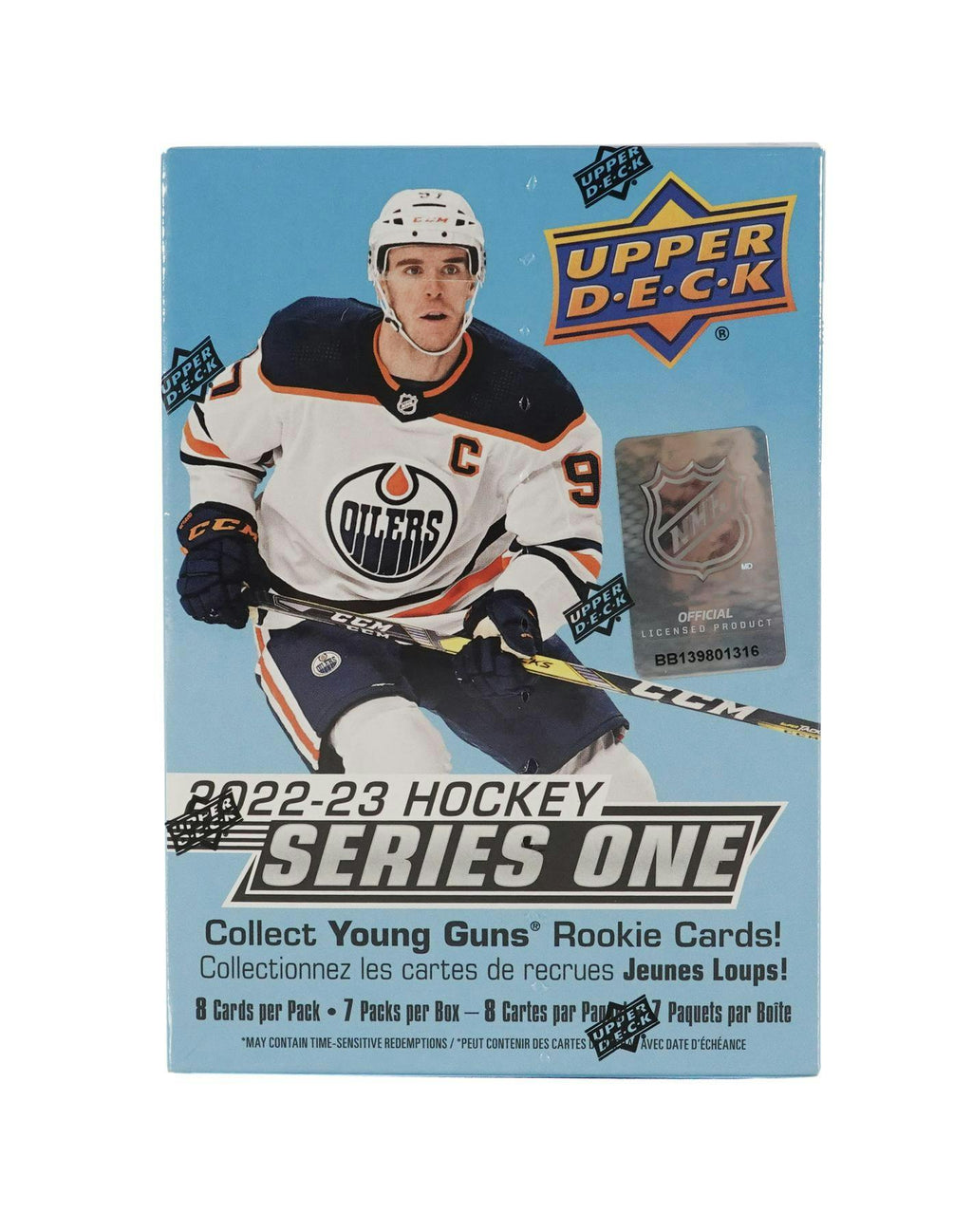 2022-23 Upper Deck Series 1 Hockey Blaster Box