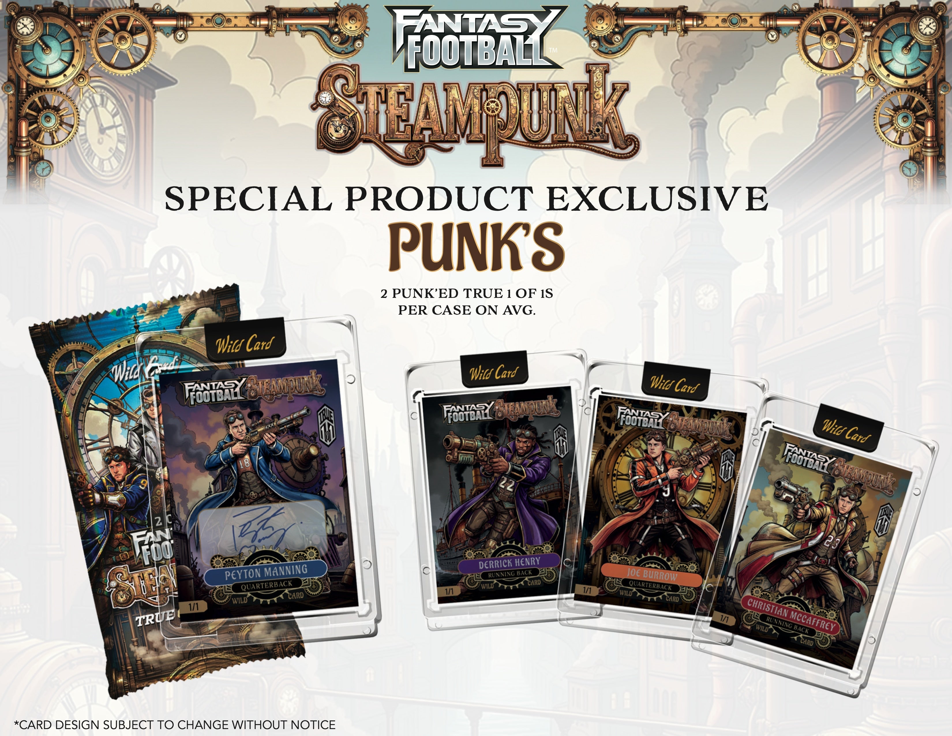 2026 Wild Card Fantasy Football: Steampunk Hobby Box