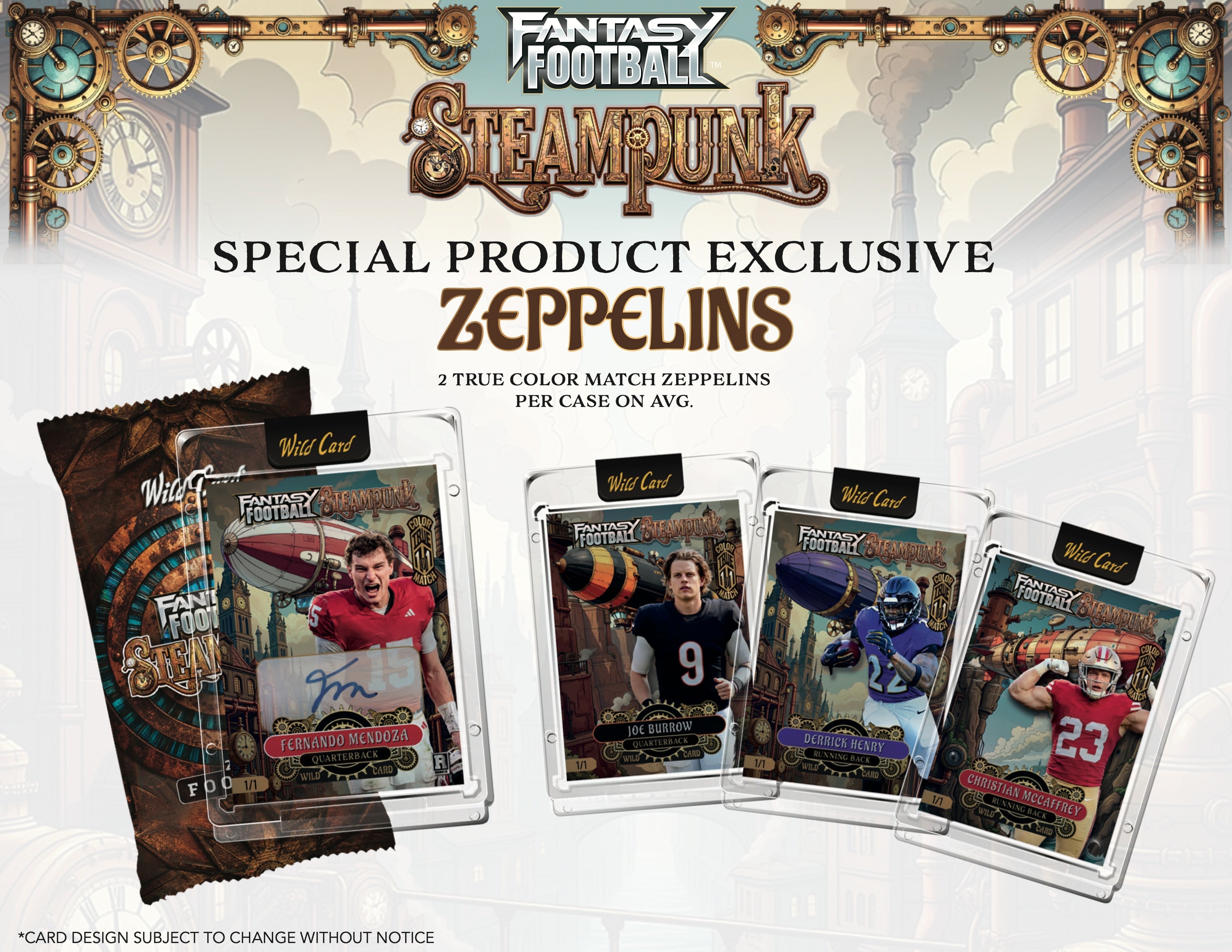 2026 Wild Card Fantasy Football: Steampunk Hobby Box
