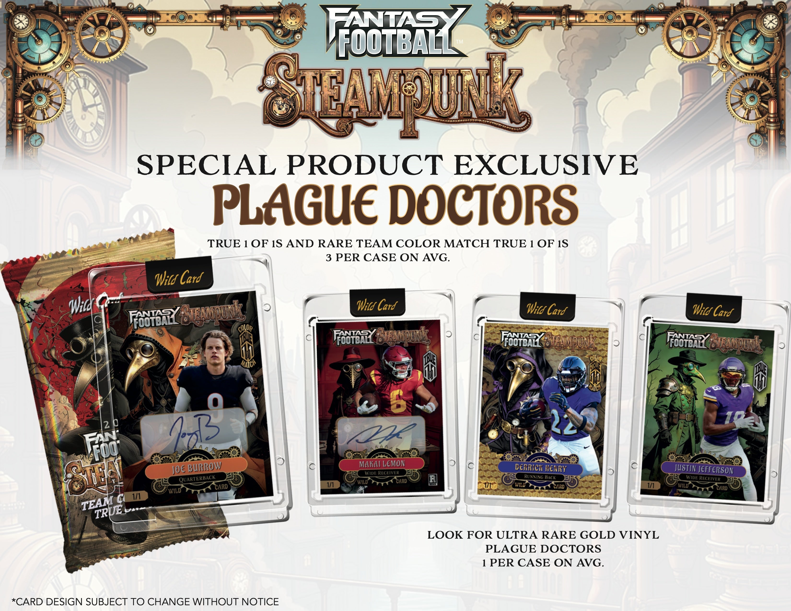 2026 Wild Card Fantasy Football: Steampunk Hobby Box