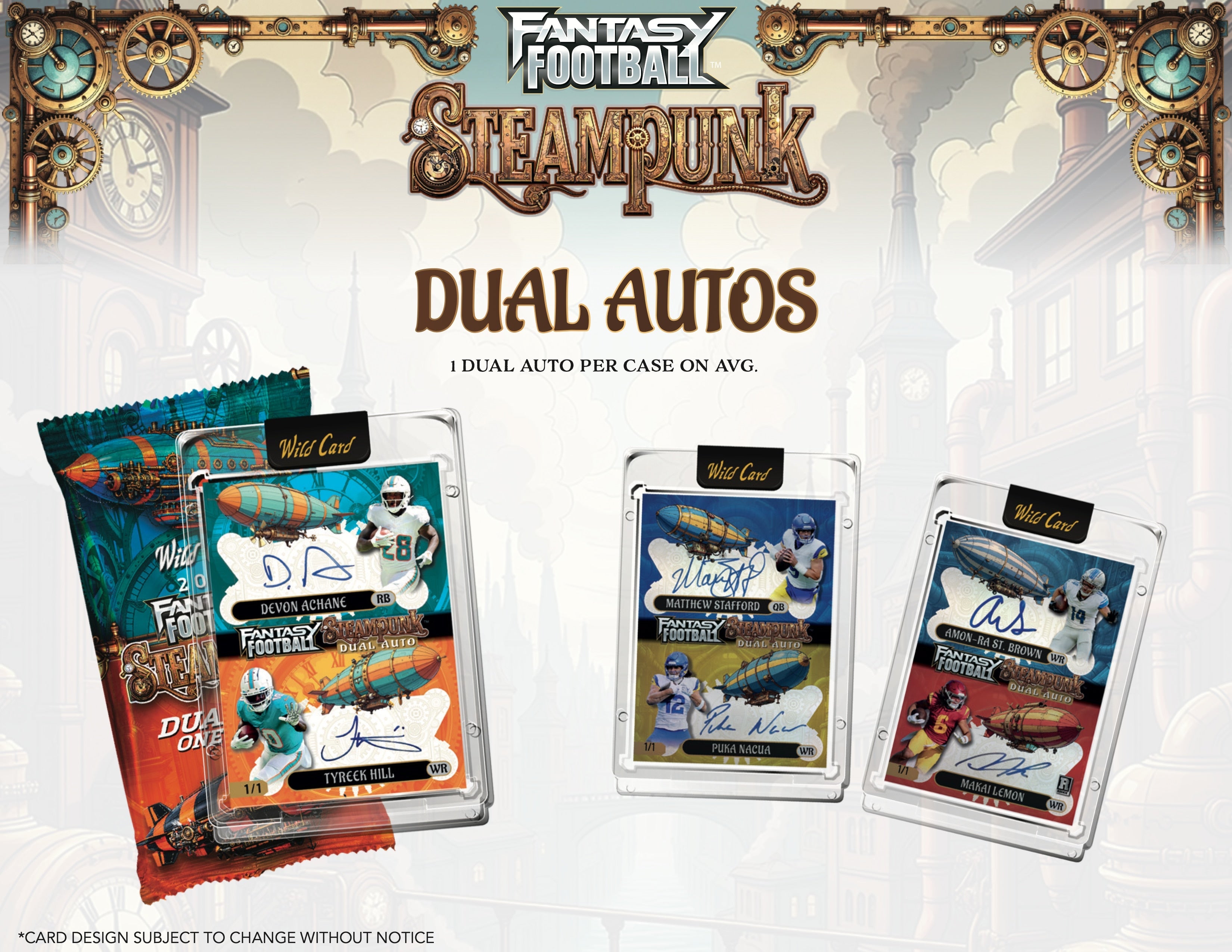 2026 Wild Card Fantasy Football: Steampunk Hobby Box