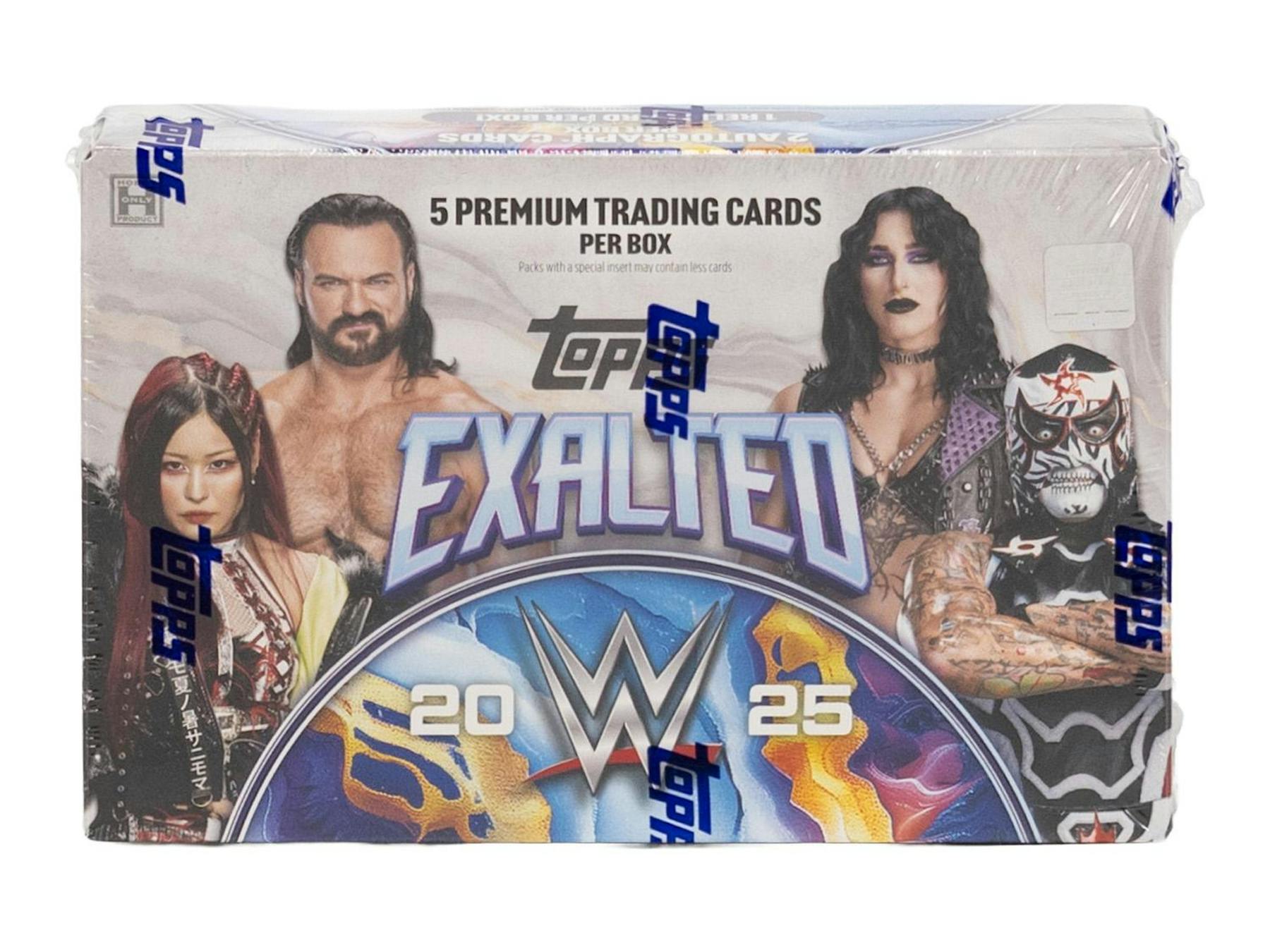 2025 Topps WWE Exalted Wrestling Hobby 10-Box Case (4/1)