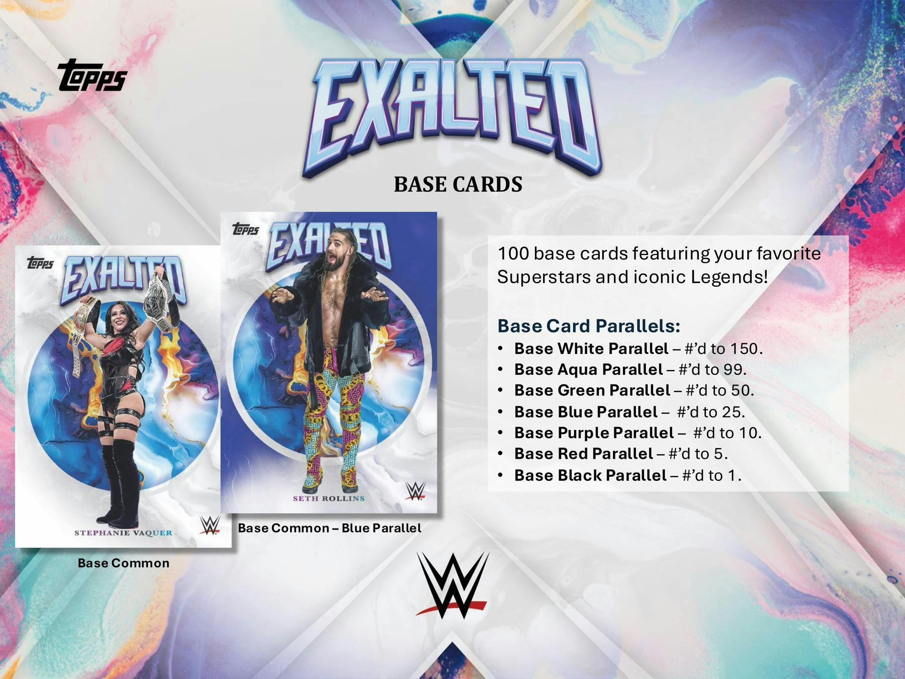 2025 Topps WWE Exalted Wrestling Hobby 10-Box Case (4/1)