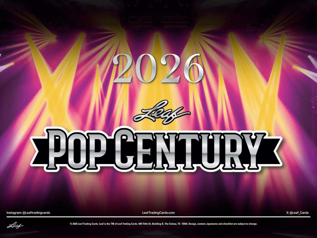 2026 Leaf Metal Pop Century Hobby 10-Box Case (3/27)