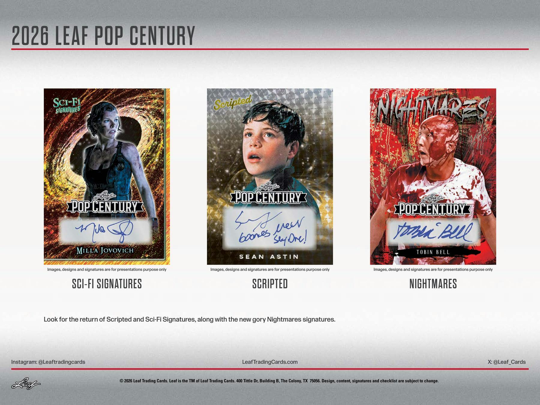 2026 Leaf Metal Pop Century Hobby 10-Box Case (3/27)
